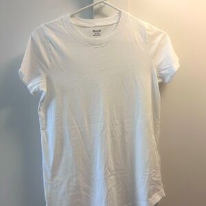 Madewell white tee XS
